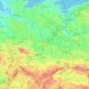 Elbe topographic map, elevation, terrain