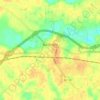 Nashville topographic map, elevation, terrain