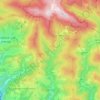 Vítkovice topographic map, elevation, terrain