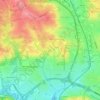 Mays Chapel topographic map, elevation, terrain