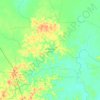 Pedamaran Timur topographic map, elevation, terrain