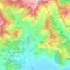 Maenza topographic map, elevation, terrain