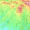Luesia topographic map, elevation, terrain