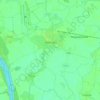 Kalocsa topographic map, elevation, terrain