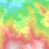 Plana topographic map, elevation, terrain
