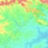 Siddha topographic map, elevation, terrain