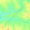 Bakote topographic map, elevation, terrain