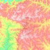 Anápolis topographic map, elevation, terrain
