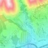 Darakeh topographic map, elevation, terrain