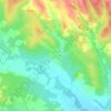 Malviès topographic map, elevation, terrain