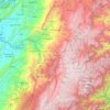 Sumapaz topographic map, elevation, terrain