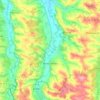 Moncrabeau topographic map, elevation, terrain