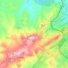 Yapracık Mahallesi topographic map, elevation, terrain