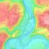 Walheim topographic map, elevation, terrain