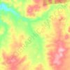 Yalbraith topographic map, elevation, terrain