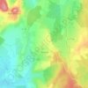 Moussy topographic map, elevation, terrain