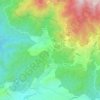Kato Platres topographic map, elevation, terrain
