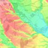 Voineasa topographic map, elevation, terrain