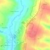 Malaya Loknya topographic map, elevation, terrain