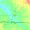 Halltown topographic map, elevation, terrain
