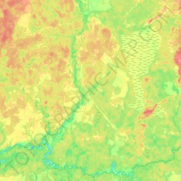 Сакалішчанскі сельскі Савет topographic map, elevation, terrain