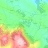 Drum topographic map, elevation, terrain