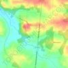 Dumes topographic map, elevation, terrain