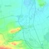 Walschleben topographic map, elevation, terrain