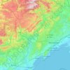 L'Hérault topographic map, elevation, terrain