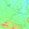 Piduguralla topographic map, elevation, terrain