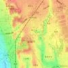 Midorigaoka topographic map, elevation, terrain