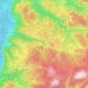 Nova Ponente topographic map, elevation, terrain