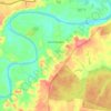 South Bingera topographic map, elevation, terrain