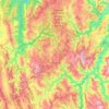 Fonsagrada topographic map, elevation, terrain