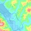Point Reyes Station topographic map, elevation, terrain