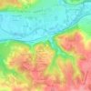 Marsac-sur-l'Isle topographic map, elevation, terrain