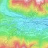 Susa topographic map, elevation, terrain