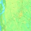 Tangail topographic map, elevation, terrain