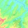 Chapadão do Lageado topographic map, elevation, terrain