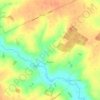 Bruisyard topographic map, elevation, terrain