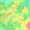 Bathia topographic map, elevation, terrain