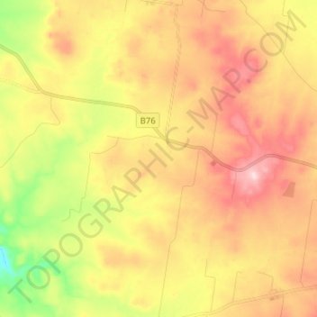 Little Plain topographic map, elevation, terrain