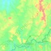 Setsoto Ward 15 topographic map, elevation, terrain