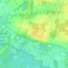 Osloß topographic map, elevation, terrain