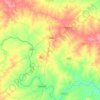 Pathri topographic map, elevation, terrain