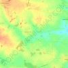 Cranworth topographic map, elevation, terrain