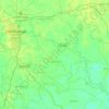 Bahadurpur topographic map, elevation, terrain