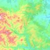 Chernoochene topographic map, elevation, terrain