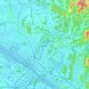 Deogyang-gu topographic map, elevation, terrain