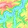 Offenbach-Hundheim topographic map, elevation, terrain